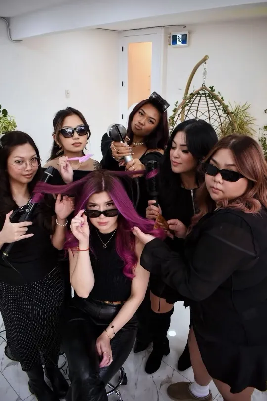 The Shear Madness Hair Shop team of stylists in Surrey, BC